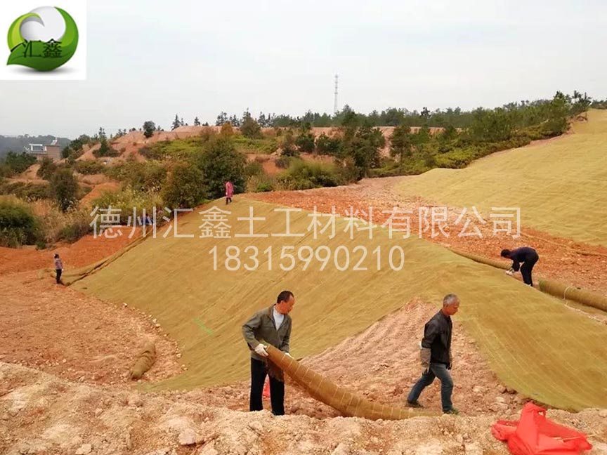 護(hù)坡植草毯的施工方法(圖1)