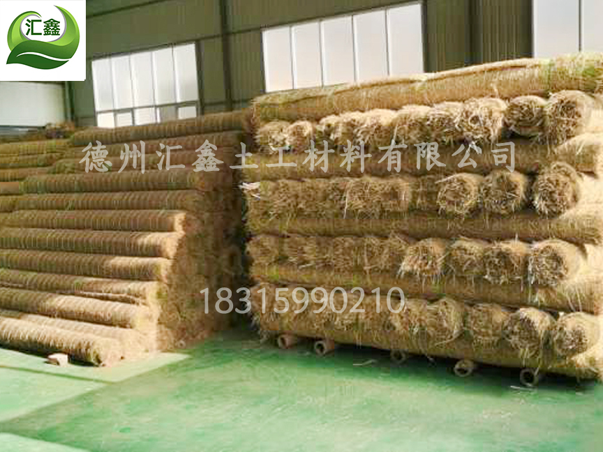 秸稈護(hù)坡植草毯