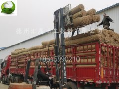 吳經(jīng)理的椰絲毯訂單正在裝車(chē)